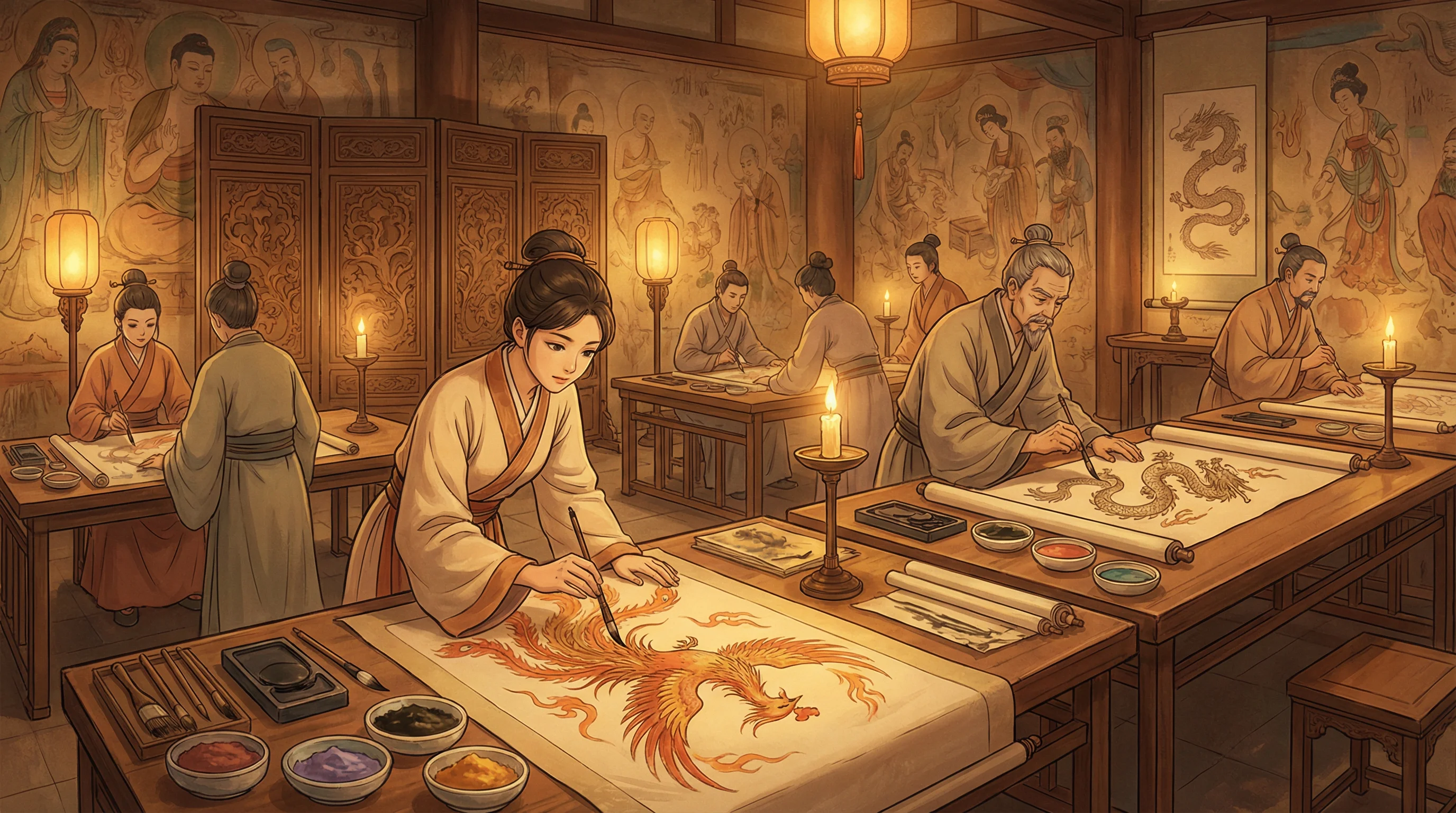 画师入驻 - 大贯杏里 国风动漫画师
